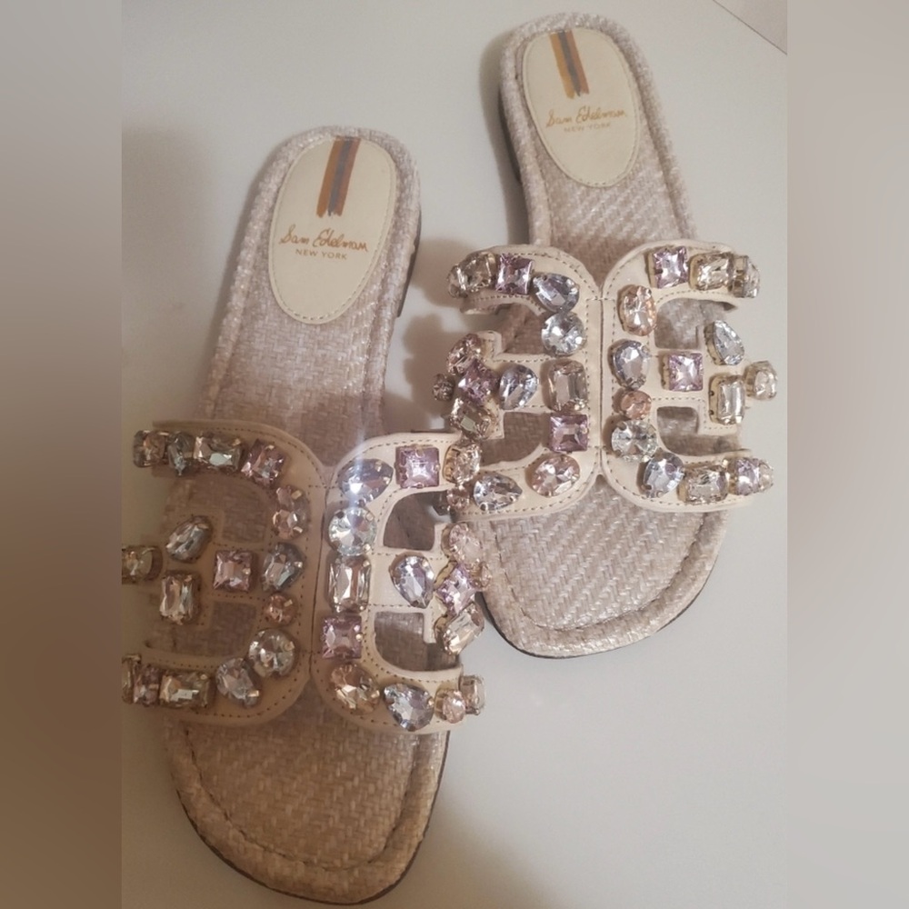 Sam Edelman “the Bay” Sandal jewelled size 7.5